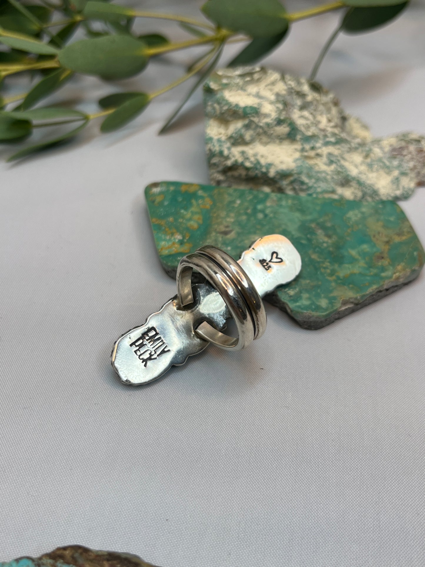 Sonoran Gold Turquoise Ring | Size US 8