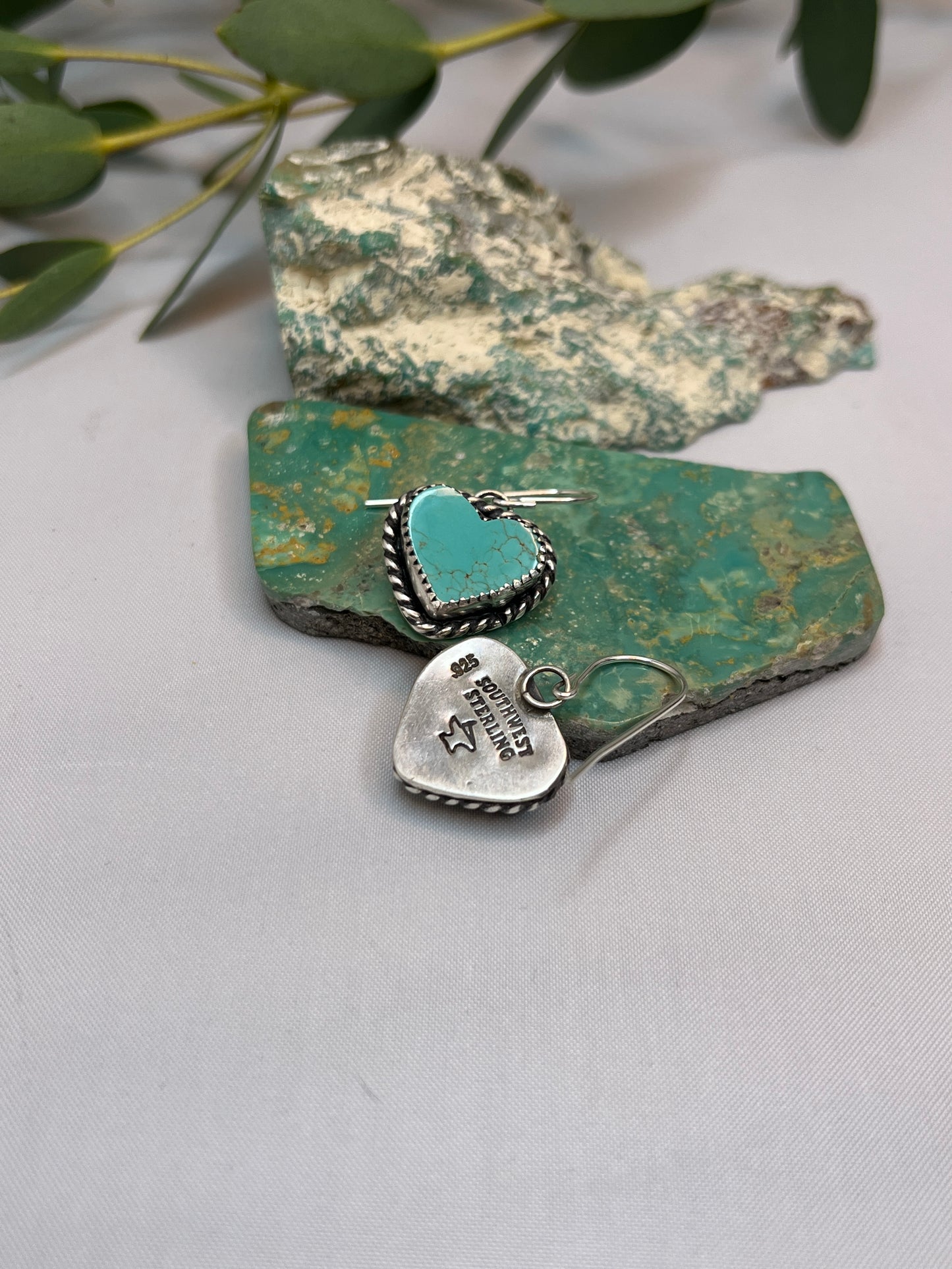 Every Day Heart ♡ Turquoise Earrings | French Hook