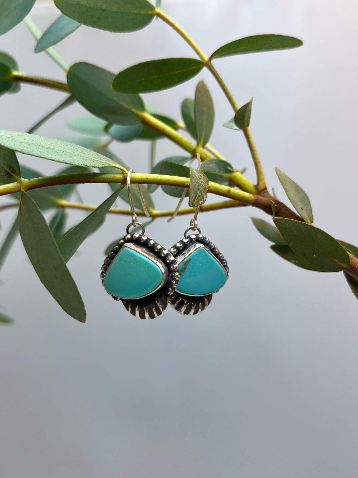 Every Day Turquoise Earrings | French Hook