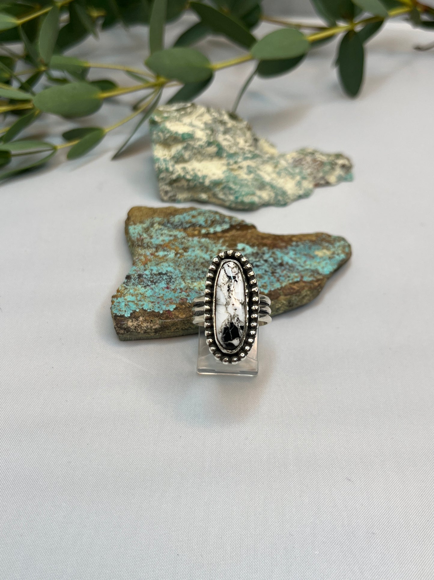 White Buffalo Ring | Size US 7