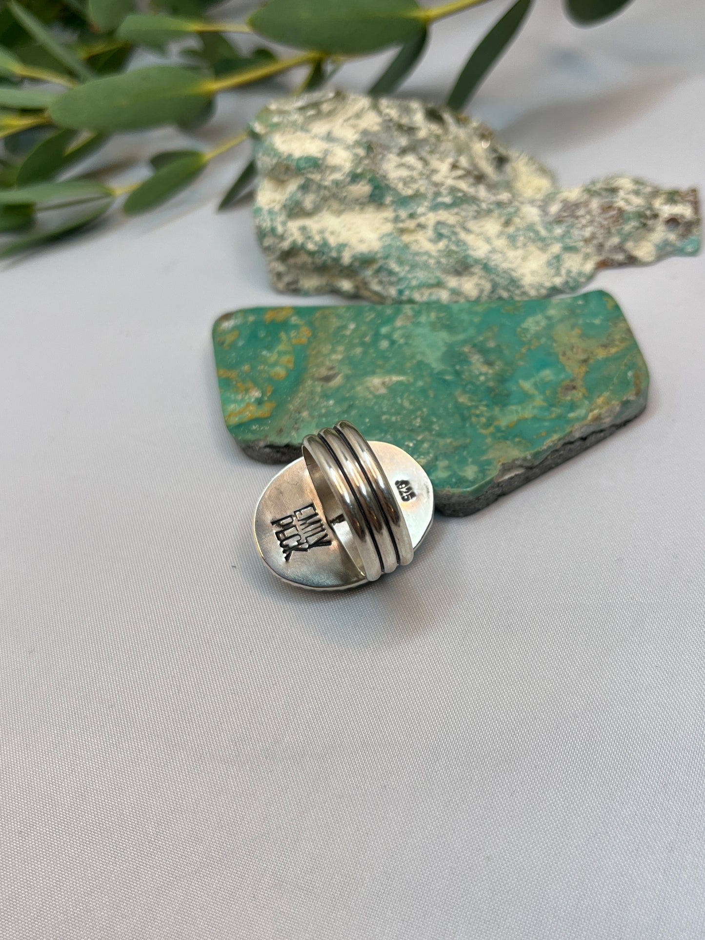 Kingman Turquoise Ring | Size US 7