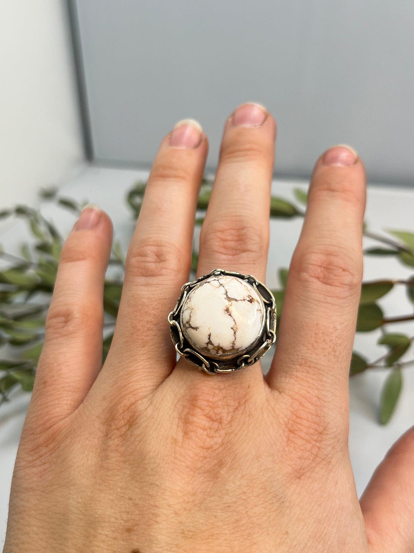 Wild Horse Chain Ring | Size 8