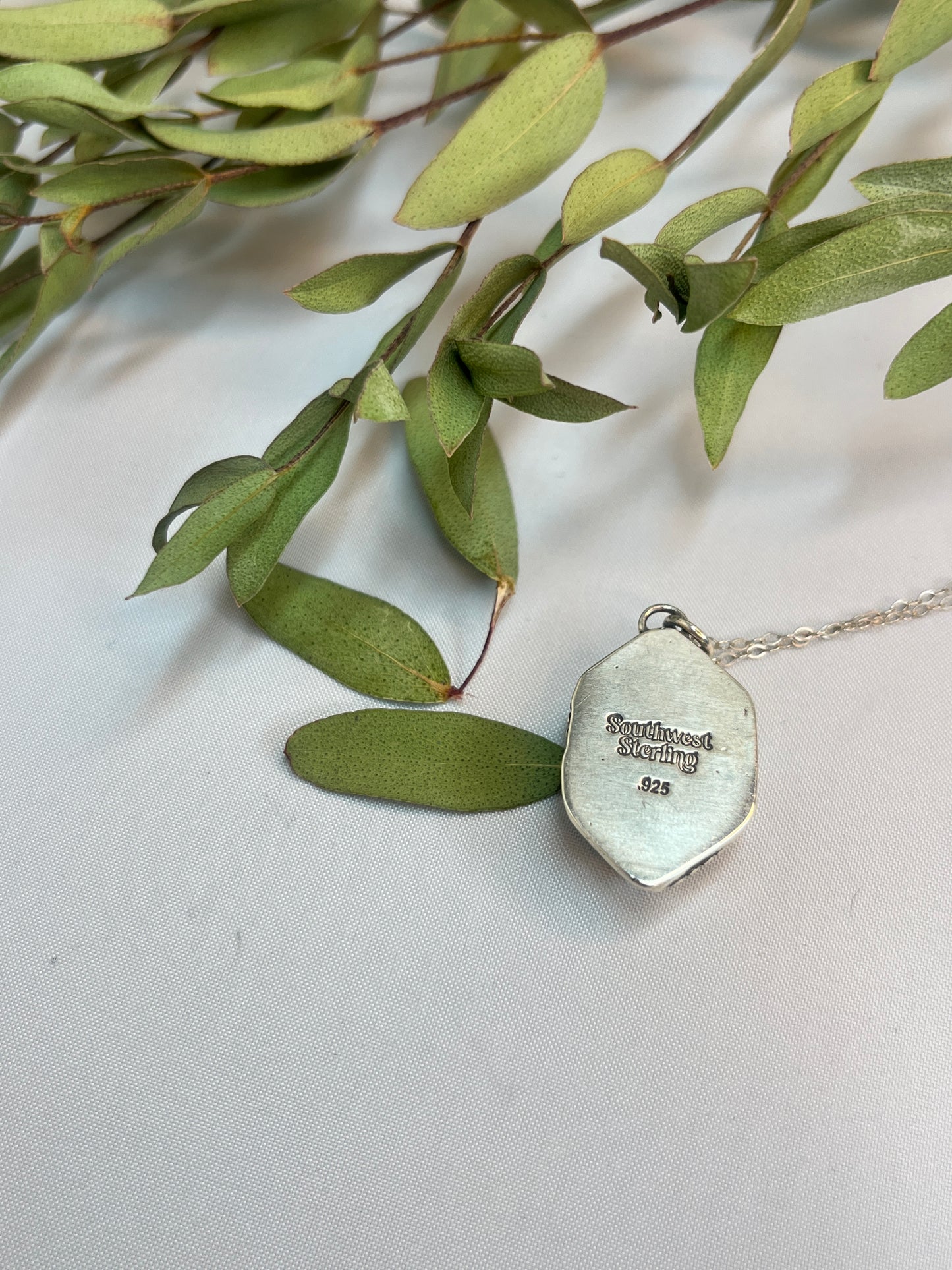 Moonstone Facet Cut Elongated Hexagon Pendant